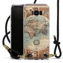 Carry Case Transparent Leather black/gold