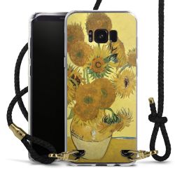 Carry Case Transparent Leather black/gold