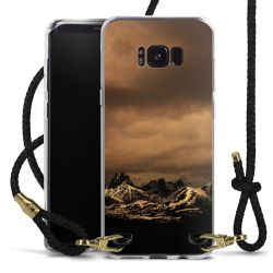 Carry Case Transparent Leather black/gold