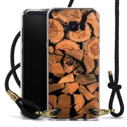 Carry Case Transparent Leather black/gold