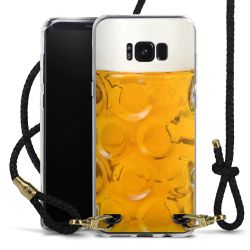 Carry Case Transparent Leather black/gold