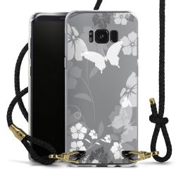 Carry Case Transparent Leather black/gold