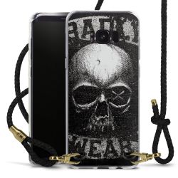 Carry Case Transparent Leather black/gold