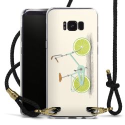 Carry Case Transparent Leather black/gold