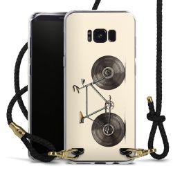 Carry Case Transparent Leather black/gold