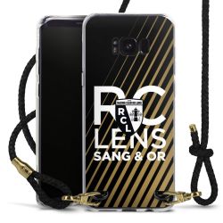 Carry Case Transparent Leather black/gold