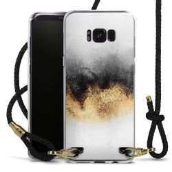 Carry Case Transparent Leather black/gold