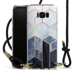 Carry Case Transparent Leather black/gold