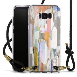 Carry Case Transparent Leather black/gold