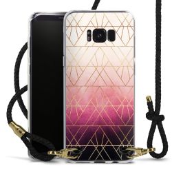 Carry Case Transparent Leather black/gold