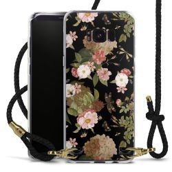 Carry Case Transparent Leather black/gold