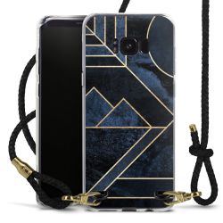 Carry Case Transparent Leather black/gold