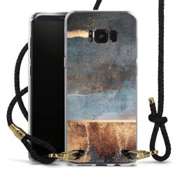 Carry Case Transparent Leather black/gold