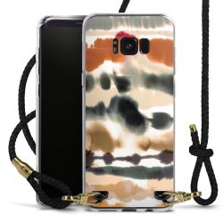 Carry Case Transparent Leather black/gold