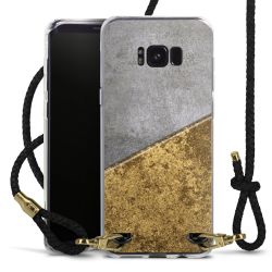 Carry Case Transparent Leather black/gold