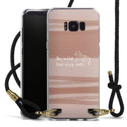 Carry Case Transparent Leather black/gold