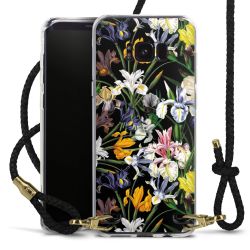 Carry Case Transparent Leather black/gold