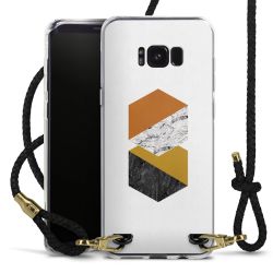 Carry Case Transparent Leather black/gold