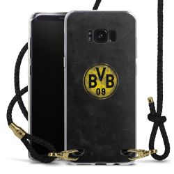 Carry Case Transparent Leather black/gold