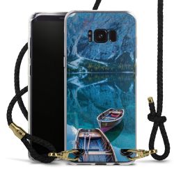 Carry Case Transparent Leather black/gold