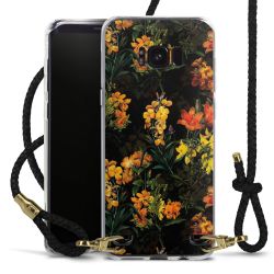 Carry Case Transparent Leather black/gold