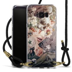 Carry Case Transparent Leather black/gold