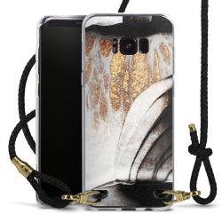 Carry Case Transparent Leather black/gold