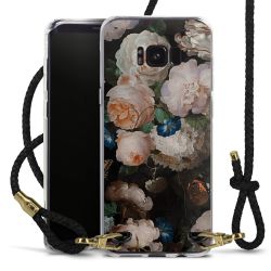 Carry Case Transparent Leather black/gold