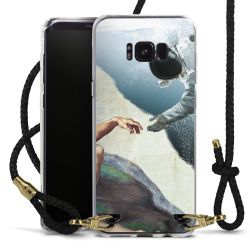 Carry Case Transparent Leather black/gold