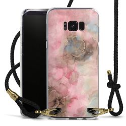 Carry Case Transparent Leather black/gold