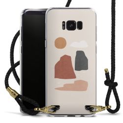 Carry Case Transparent Leather black/gold