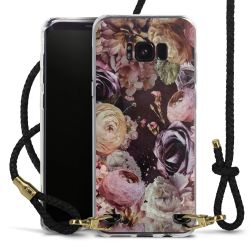 Carry Case Transparent Leather black/gold