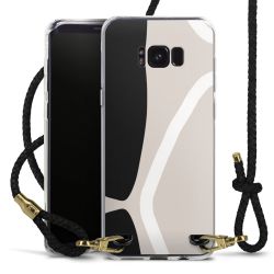 Carry Case Transparent Leather black/gold