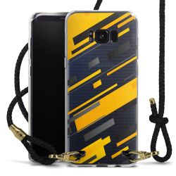 Carry Case Transparent Leather black/gold