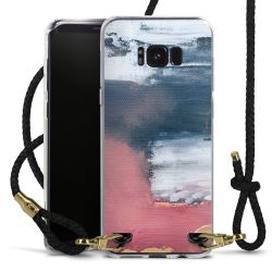 Carry Case Transparent Leather black/gold