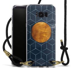 Carry Case Transparent Leather black/gold