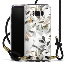 Carry Case Transparent Leather black/gold