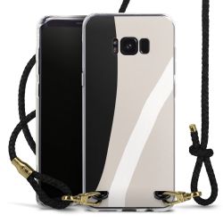 Carry Case Transparent Leather black/gold