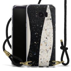 Carry Case Transparent Leather black/gold