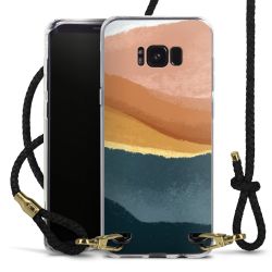 Carry Case Transparent Leather black/gold