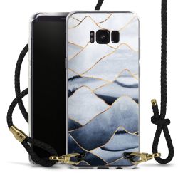 Carry Case Transparent Leather black/gold