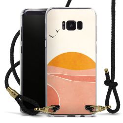 Carry Case Transparent Leather black/gold