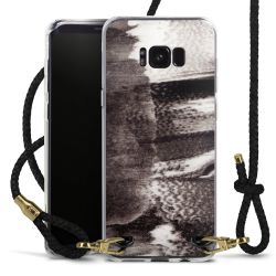 Carry Case Transparent Leather black/gold