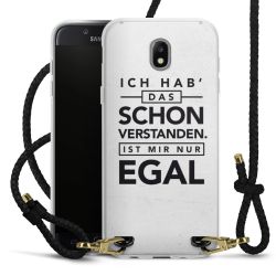 Carry Case Transparent Leder schwarz/gold