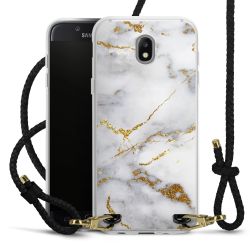 Carry Case Transparent Leather black/gold