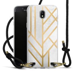 Carry Case Transparent Leather black/gold