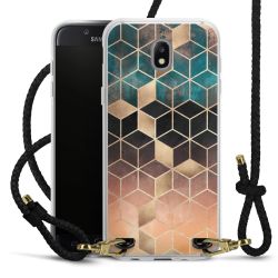 Carry Case Transparent Leather black/gold