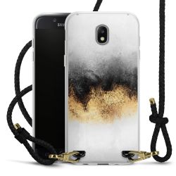 Carry Case Transparent Leather black/gold