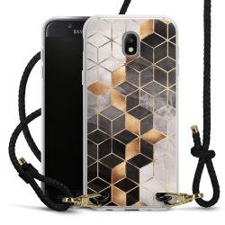 Carry Case Transparent Leather black/gold