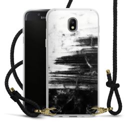 Carry Case Transparent Leather black/gold